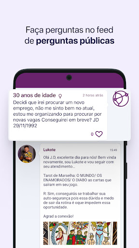 fortunica - Psíquicos & Tarot screenshot 4