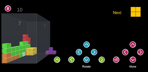 Android application Blocks 3D X HOLOFIL screenshort