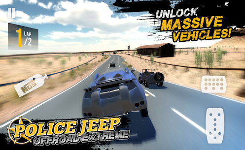 Police Jeep Offroad Extreme 1.0.1 MOD APK (Unlimited Money) 4