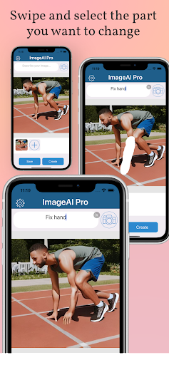 Screenshot of ImageAI - AI Art Generator
