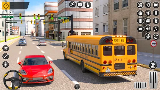 школа симулятор автобуса игра