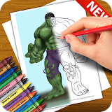 Learn to Draw Hulk Characters icon
