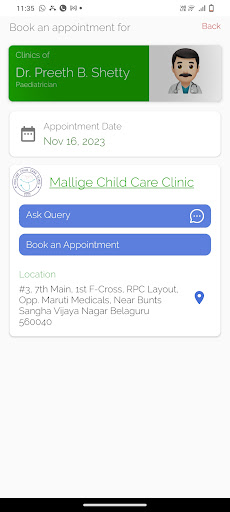 Mallige Child Care Screen 2