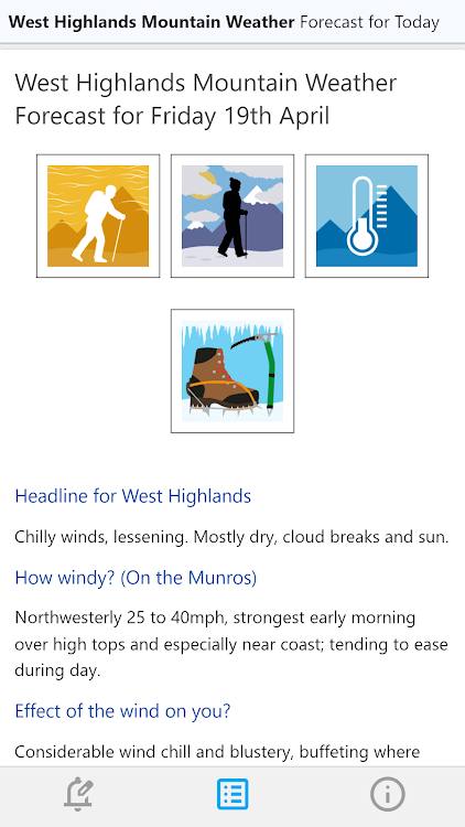Mountain Weather - UK - 1.0 - (Android)