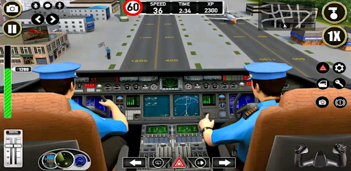 Android application Filght Aircraft Game screenshort