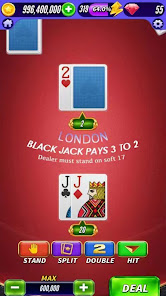 Blackjack Vegas Casino 1.0.3 APK + Мод (Unlimited money) за Android