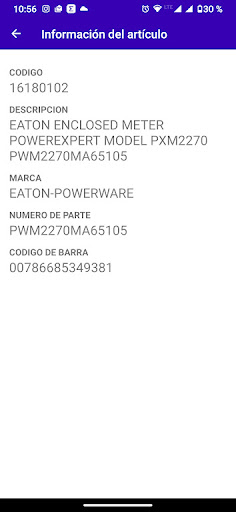 Inventario Telssa Screen 2