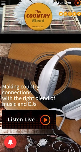 Android application The Country Blend screenshort