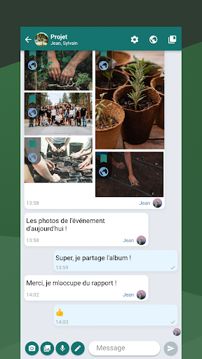 Android application Honi screenshort