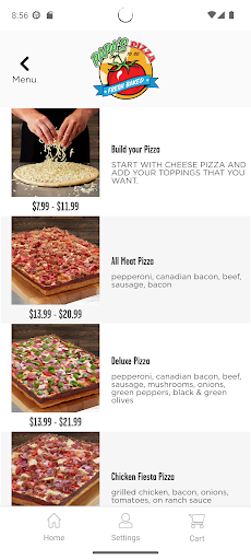 Screenshot of Papa's Pizza To Go