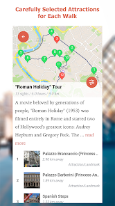 Captura de Pantalla 2 Sevilla Map and Walks android