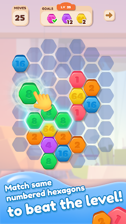 Game screenshot Hexa Merge mod apk