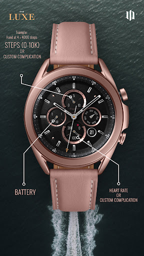 S4U Luxe - Analog watch face screenshot 1