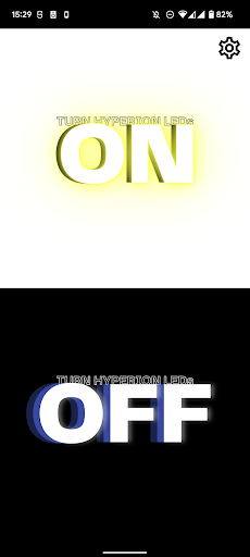Android application Hyperion LED Control screenshort