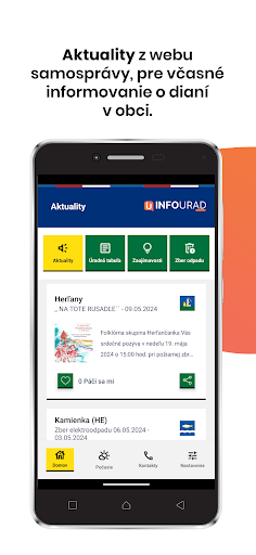 Infourad Screen 2