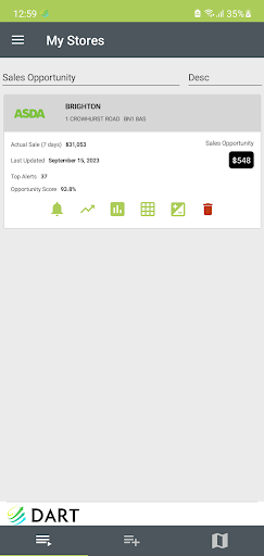Dart by Thumbprint Screen 2