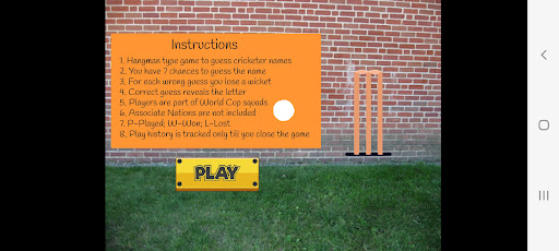 Android application CricGuess : WorldCup Edition screenshort