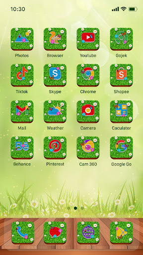 Wow Grass Theme - Icon Pack Screen 2