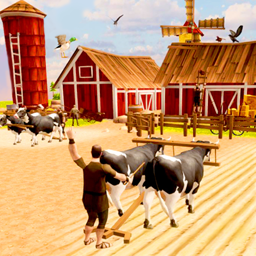 Super Farmer Village Virtual Tractor Farming