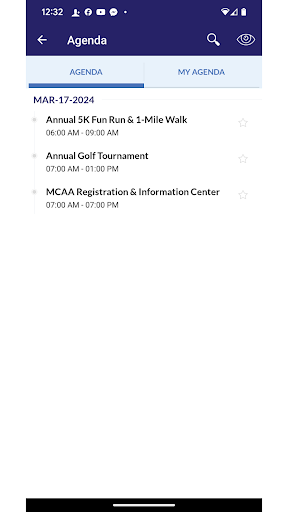Android application MCAA24 screenshort
