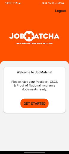 JobMatchaTest Screen 2