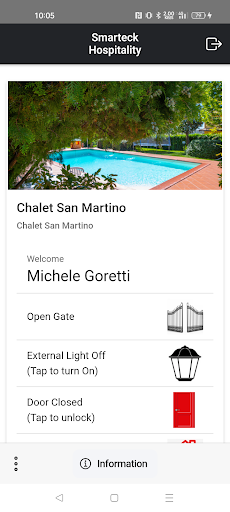 Smarteck Hospitality Screen 2