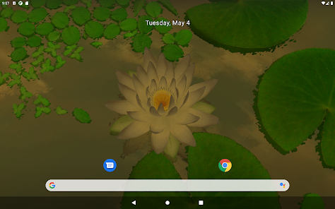 Imágen 6 3D Lotus Pond Live Wallpaper android