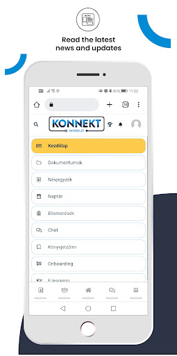 Android application KonnektApp screenshort