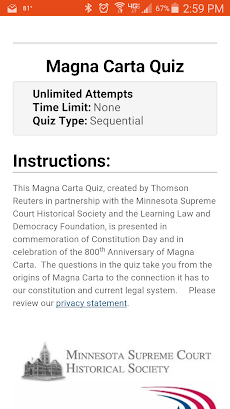 Magna Carta Quizのおすすめ画像1