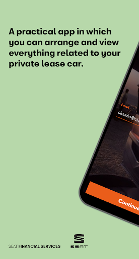 Android application SEAT Private Lease screenshort