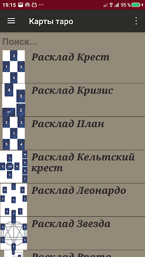 Справочник о гадании на ТАРО Screen 3