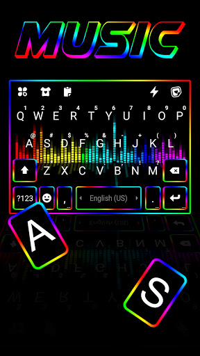 Neon Music Live Theme Screen 2