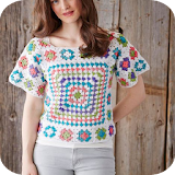 crochet sweater patterns icon