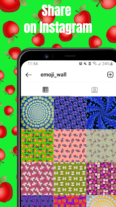 Emoji Wall - 壁紙クリエーターのおすすめ画像4