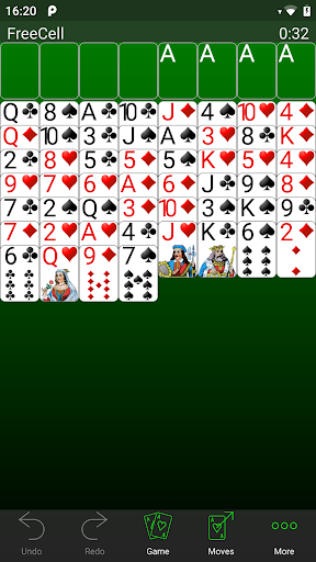Android application FreeCell Solitaires screenshort