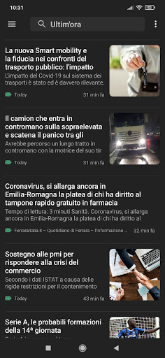 Ferrara notizie Screen 3