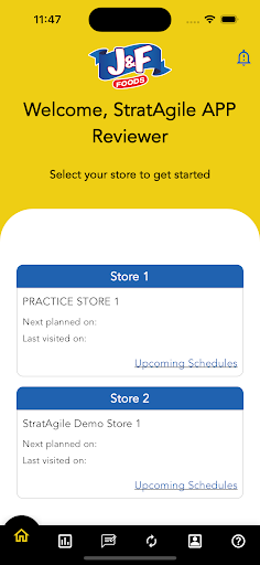 J&F Foods Merchandiser Screen 3
