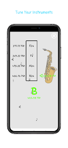 Screenshot 3 Saxophone Tuner android