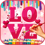 Lovely Hearts Coloring Book Apk