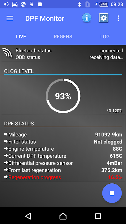 DPF Monitor -Fiat & Alfa Romeo - 6.5.7 - (Android)