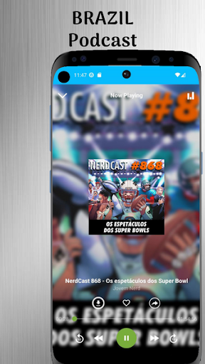 Android application Brazil podcast screenshort