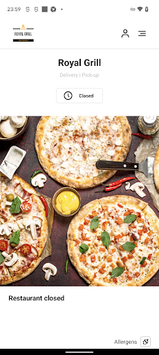 Android application Royal Grill Bishop Auckland screenshort
