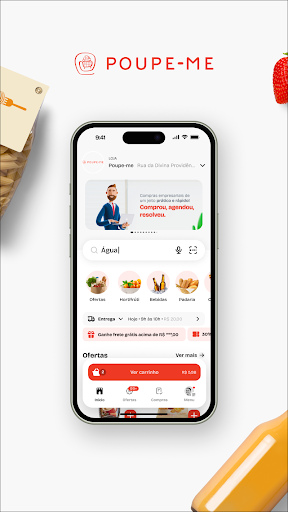 Android application Poupe-me screenshort