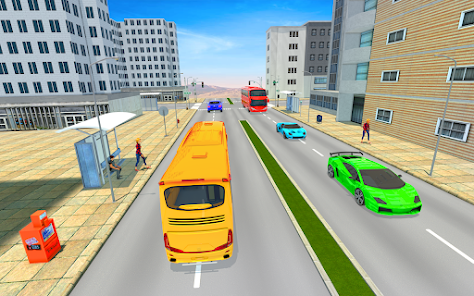 Passenger Bus Driving Games 3D  screenshots 14