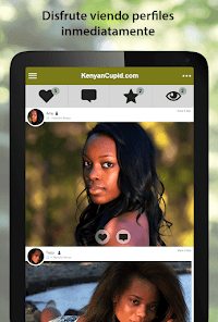 Imágen 10 KenyanCupid: Citas Kenianas android
