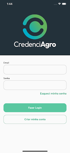 Android application Credenciagro screenshort