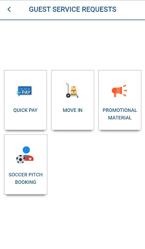 RAK Properties m Services Screen 3