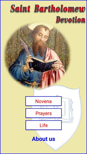 Android application Saint Bartholomew Devotion screenshort