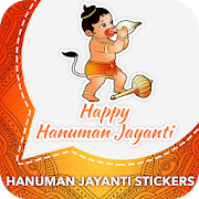 Hanuman Jayanti Stickers For Whatsapp