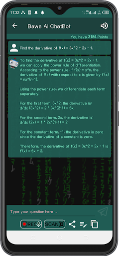Bawa AI ChatBot Screen 3